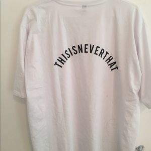 BRAND NEW thisisneverthat brand inspired tee